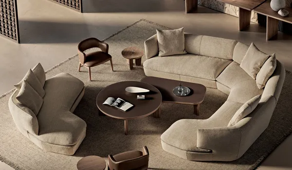 義式低調奢華：Antonio Citterio 為 Flexform 操刀設計 Quincy 經典沙發