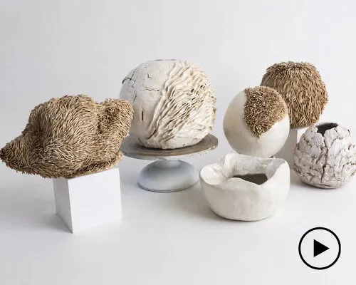 Arctic Reverie: Ceramic Sculptures Poised Between Collapse and Stability
