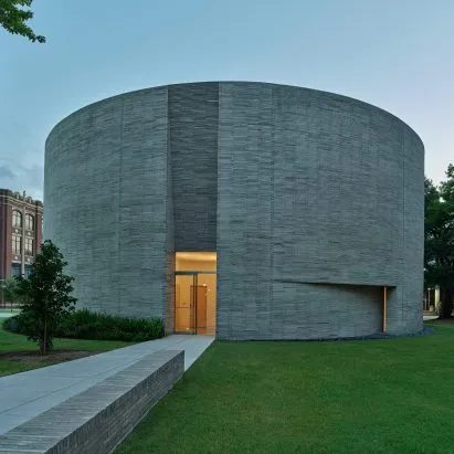 Unveiling Sacred Geometry: Trahan Architects' Mystical Circular Chapel in New Orleans