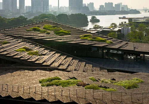 隈研吾力作：廣州舊船廠華麗蛻變，濱水藝文地標與火山岩景觀屋頂
