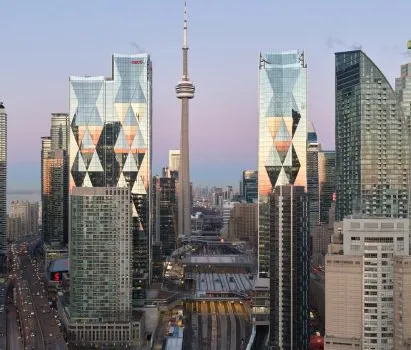 多倫多垂直鉅作：WilkinsonEyre 揭幕 CIBC Square 建築地標與空中城市廊道