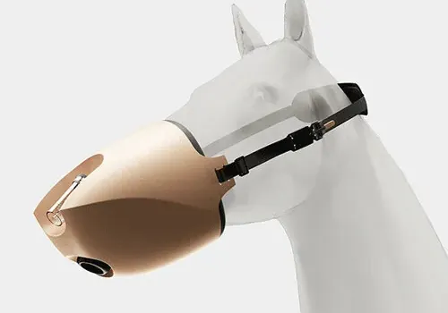 顛覆獸醫科技：Equihero 馬匹呼吸面罩的自然形態語彙與創新設計