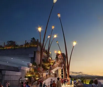 Heatherwick Studio 重塑路易維爾河濱公園：縫合城市肌理與公共領域的奢華敘事