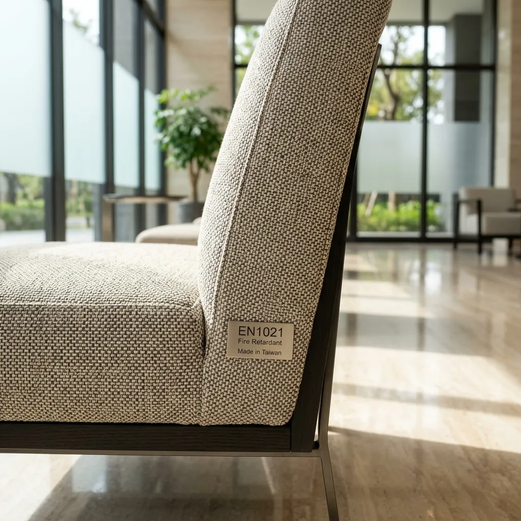 High-quality EN1021 fire retardant fabric material