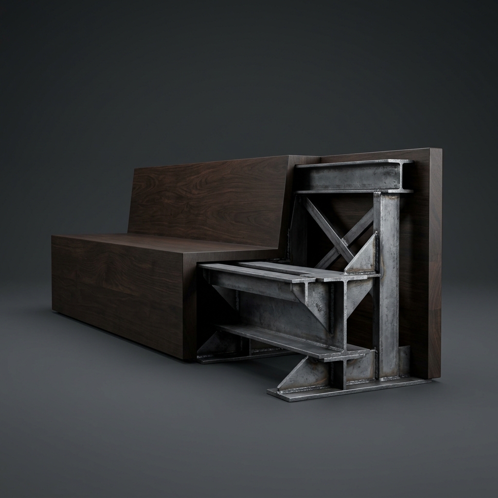 極簡家具的物理底線：懸浮設計與隱形鋼構的力學演算