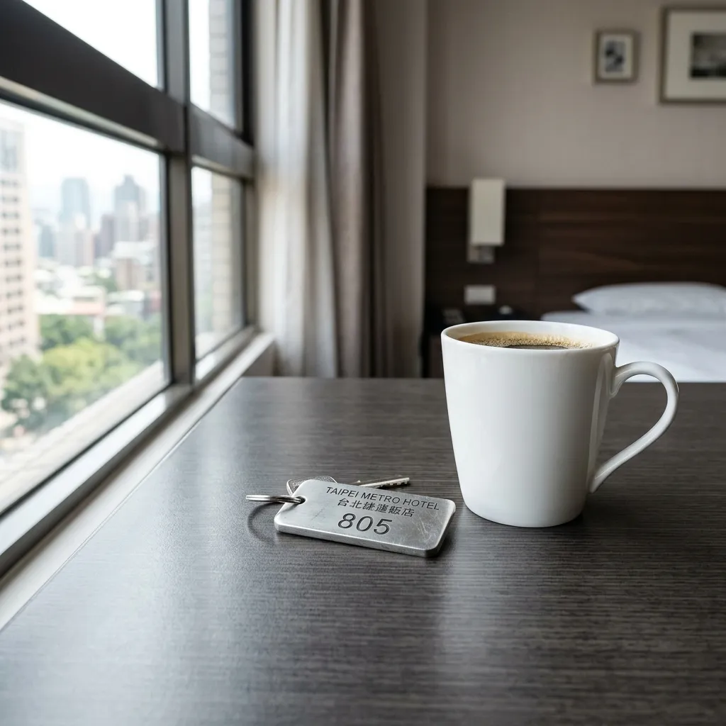 Pristine HPL hotel desk surface resisting scratches
