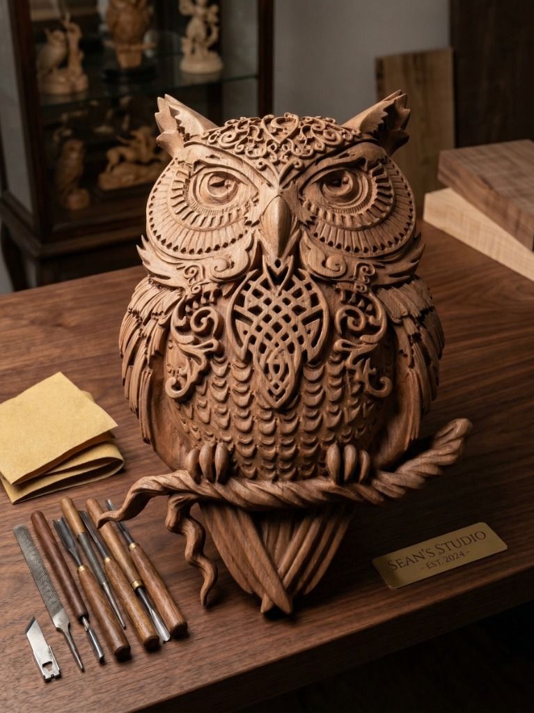 極致實木藝術雕刻